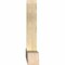 Ekena Millwork Portland Rough Sawn Timber Gable Bracket, Douglas Fir, 96"W x 36"H x 6"D x 6"F, 9/12 Pitch GBW096X36X0606POR00RDF - alternate 3